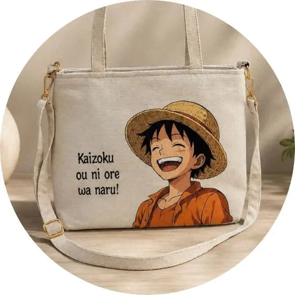 handpainted anime bags