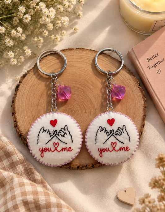 Cute Matching Couple Keychains