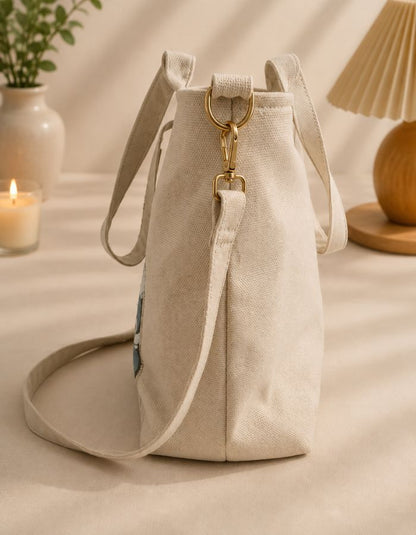 Eren Anime Hand-Painted Shoulder Bag Side Pose