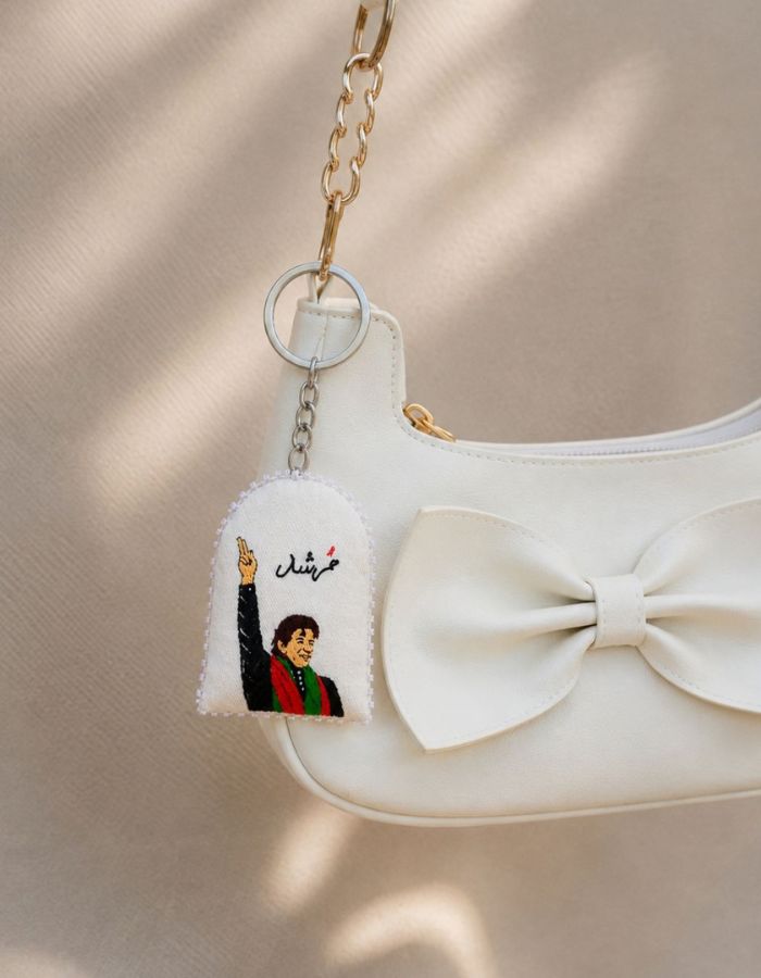 Imran Khan Custom Keychain