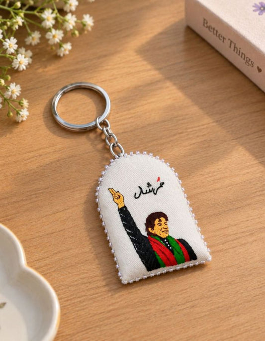Imran Khan Custom Keychain
