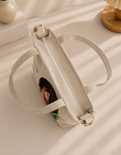 Mikasa Anime Hand-Painted Shoulder Bag for girls