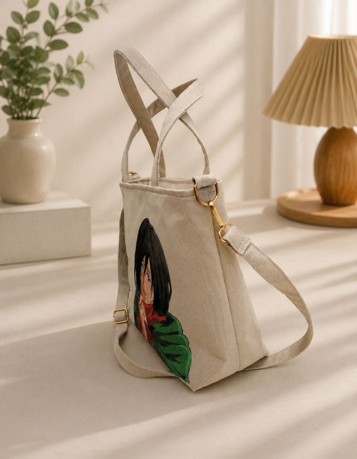 Mikasa Hand-Painted  Shoulder Bag 