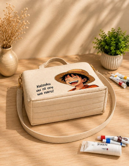 Monkey D. Luffy Anime Hand-Painted Shoulder Bag Bottom